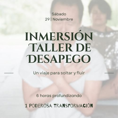 Taller de Desapego Autoconocimiento Valencia Talleres Yoga